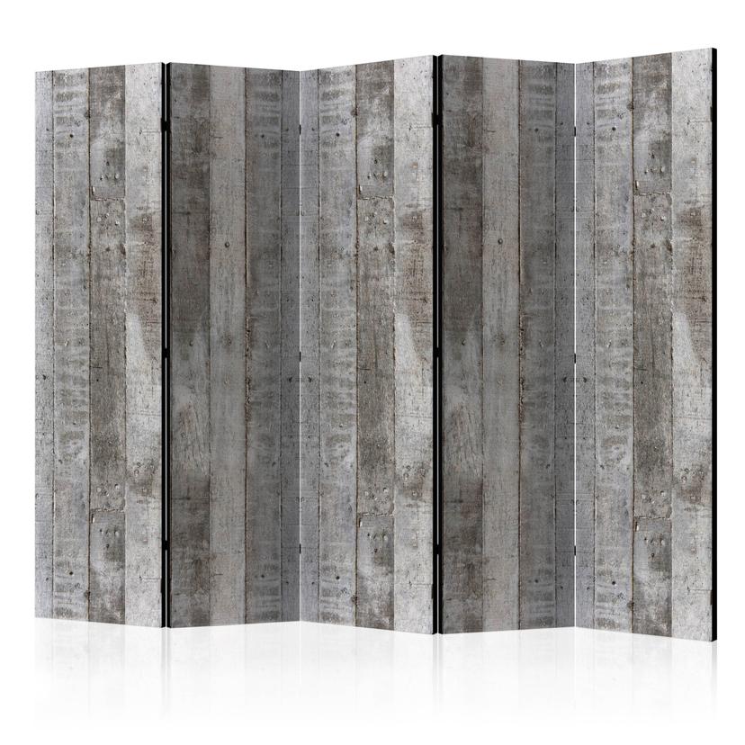 Schermo divisorio - legno cemento, 3 pezzi