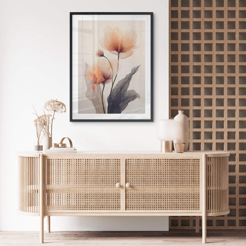 Poster Delikata blommor - BlomsterPoster - Trädbarn