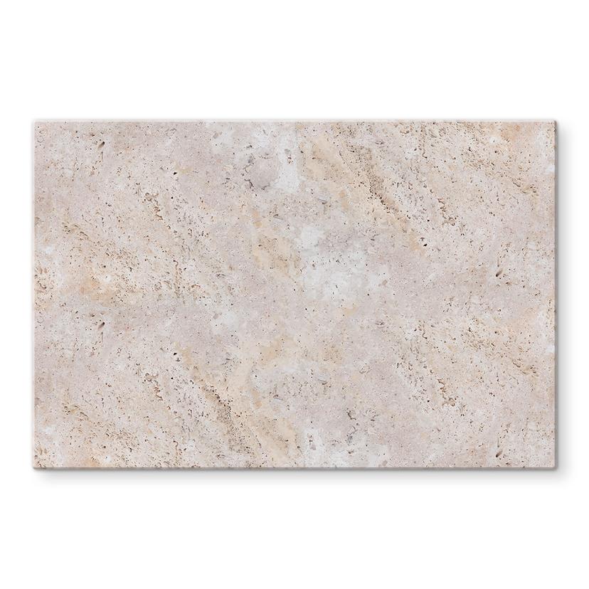 Texture a pannello paraschizzi di un muro di pietra beige - Pictufy Studio