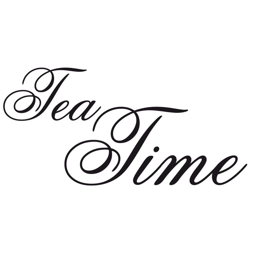 Sticker mural - Tea Time