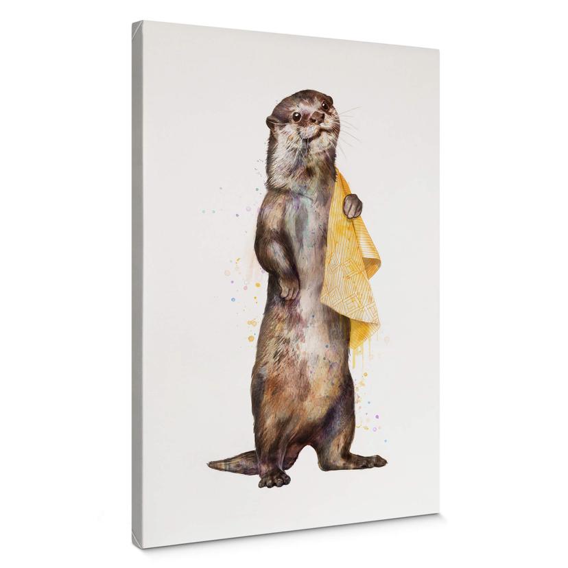 Lienzo Graves - Nutria