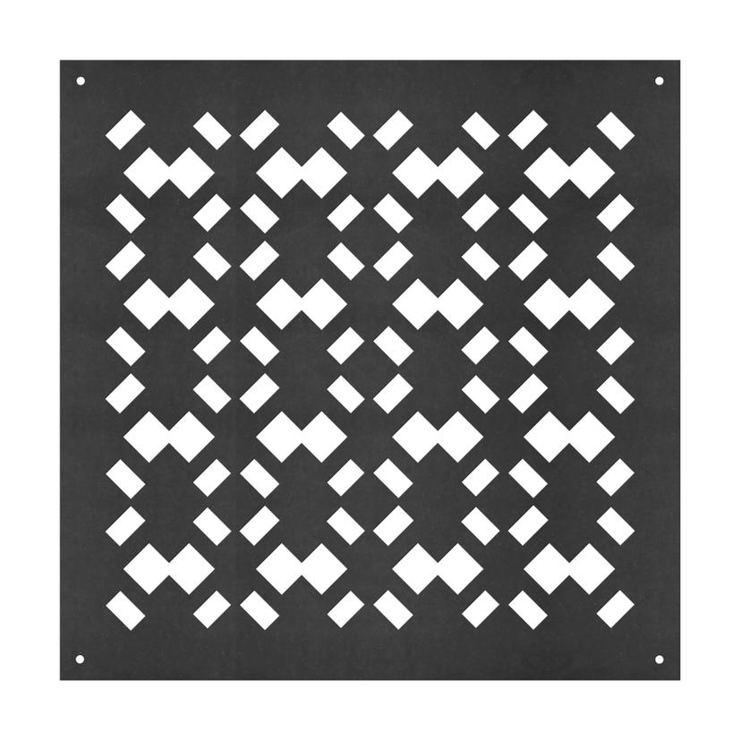 Divisorio, divisorio con motivo geometrico - MDF