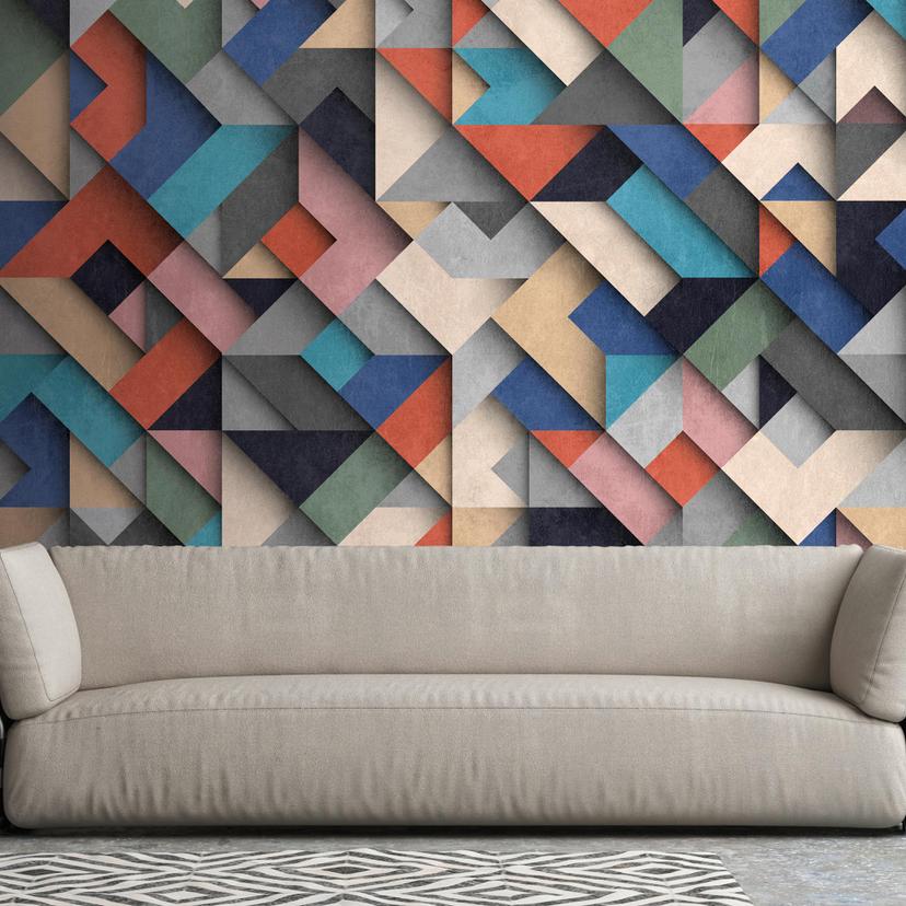 Livingwalls storbyhistorier THE WALL 3D-tapet