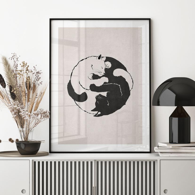 Poster Gatti Ying & Yang - Tunaboylu