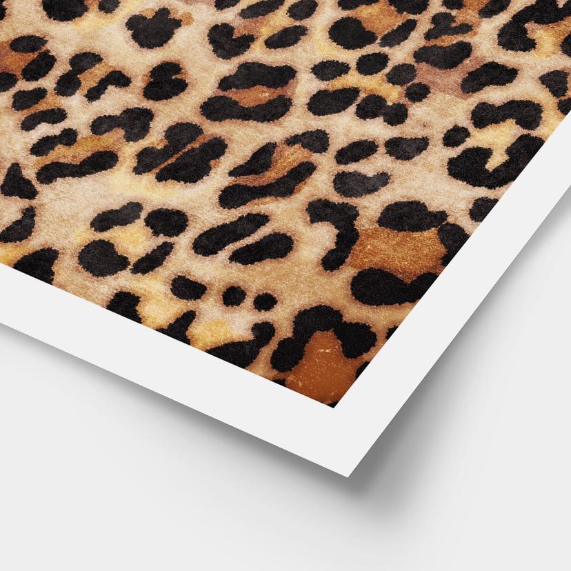 Poster Vild leopard - Animal Print - Tunaboylu