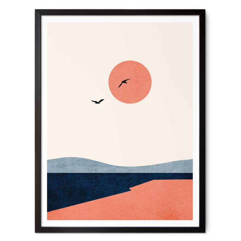 Póster Kubistika - De viaje