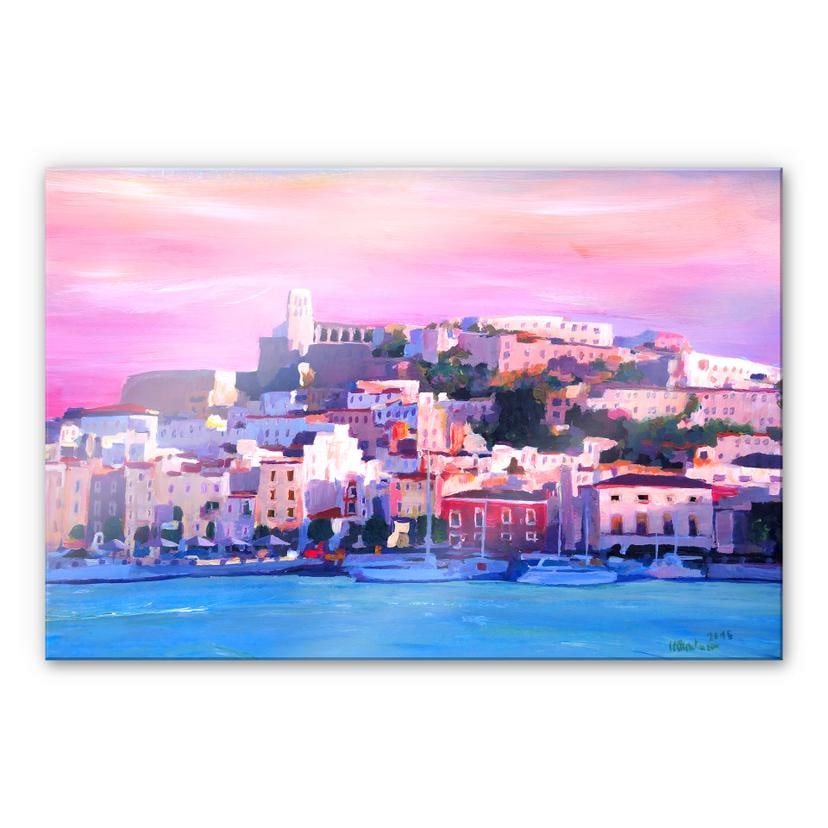 Tableau en verre acrylique - Bleichner - Ibiza-The Pearl of the Mediterranean
