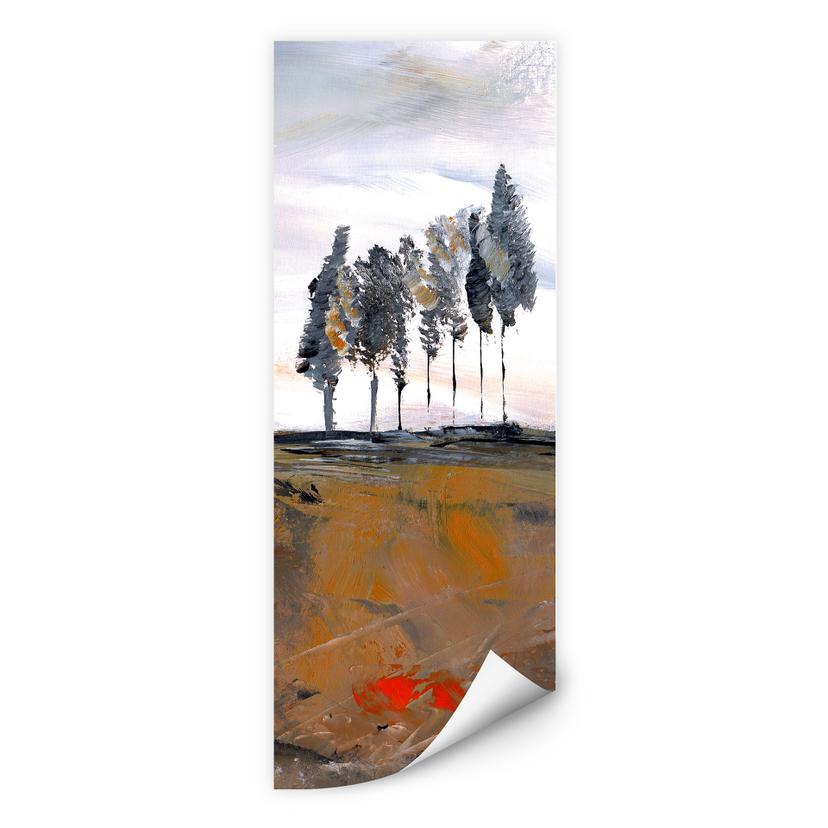 Zelfklevende Poster - Niksic  - Tree Alley