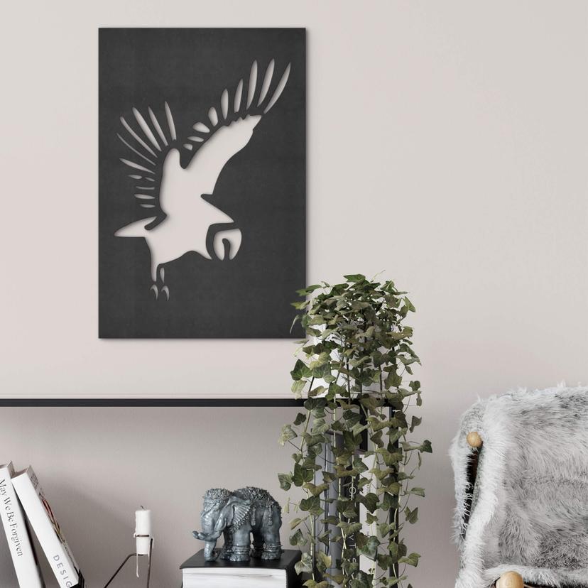 MDF - Decoración en madera - Pájaro - Búho
