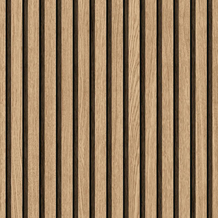 Papel pintado autoadhesivo marrón aspecto madera scandi paneles de madera Vinilo adhesivo