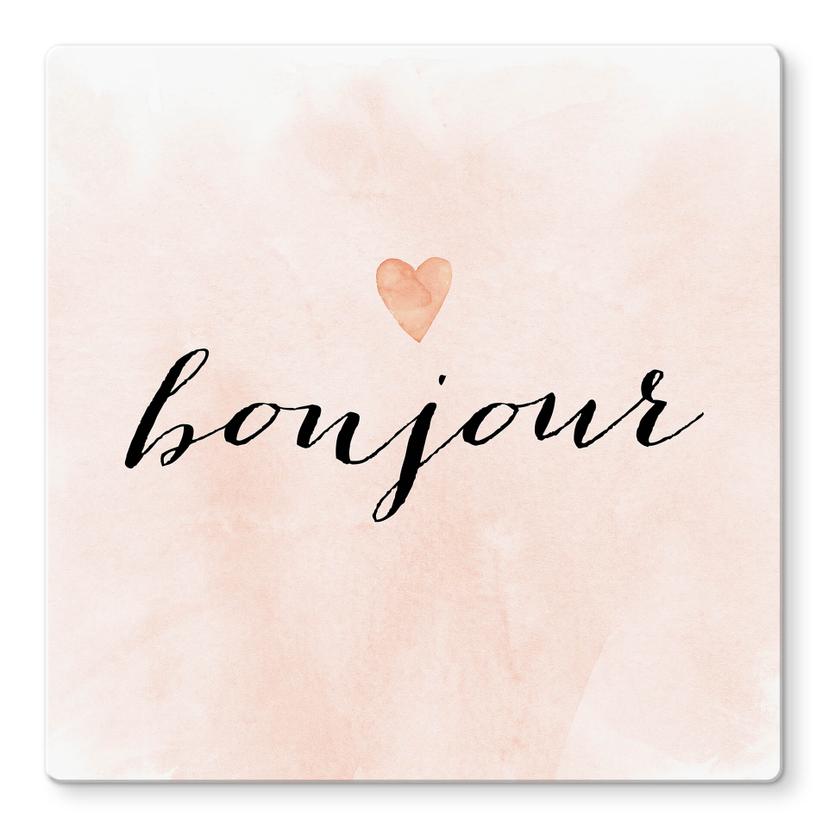 Glass Print Confetti & Cream - Bonjour