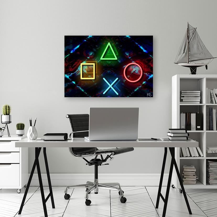 Stampe su tela, Console di gioco per giocatori