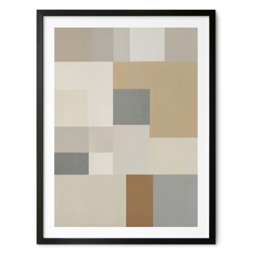 Poster Agnes Plane - Geometrische Formen - Sir Edward x Grigory Gladarev