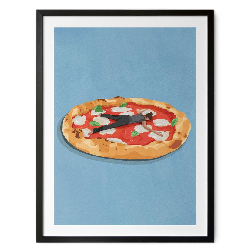 Plakat Pizza Love - Dekel