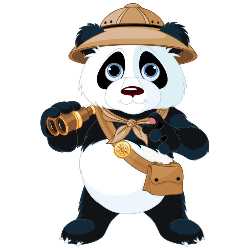 Panda esploratore