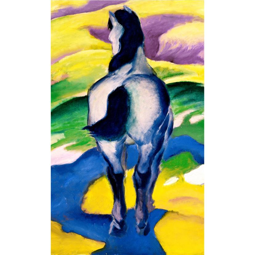 Fotomurale Marc – Cavallo blu II
