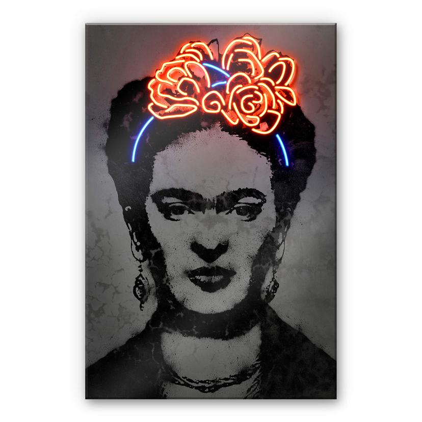 Tableau en verre acrylique Mielu - Frida