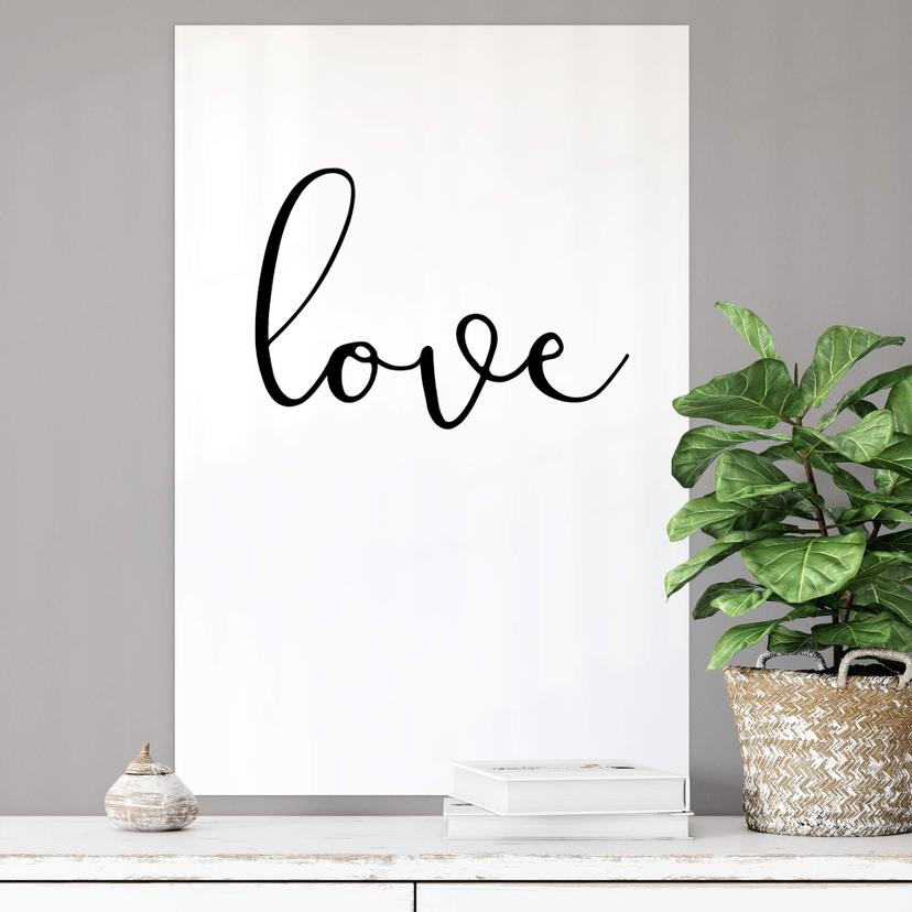 Wallprint - Love