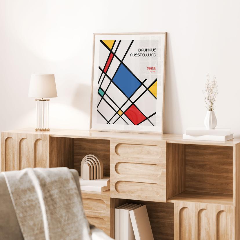Poster Mostra Bauhaus 1923 - Retrodrome