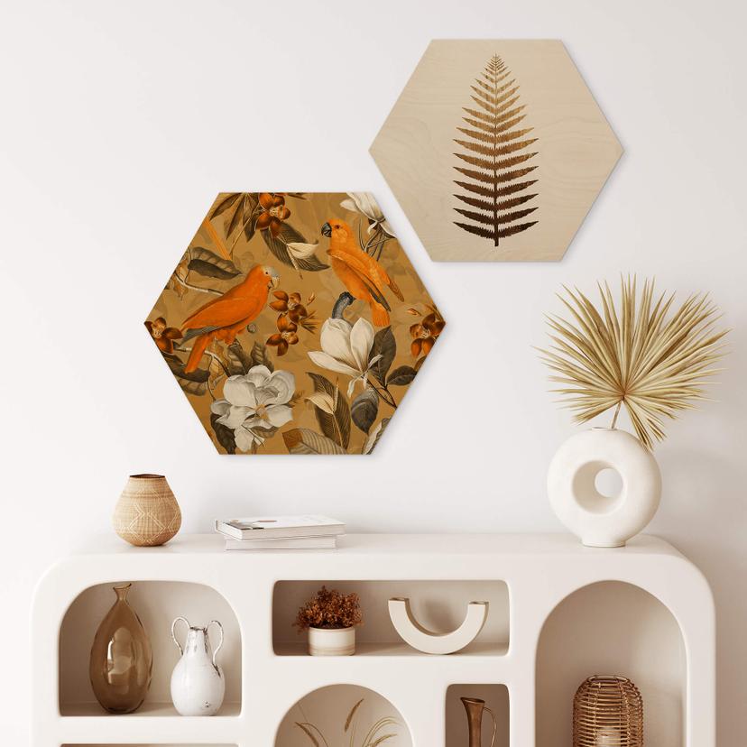 Esagoni in legno UN Designs - Tropici