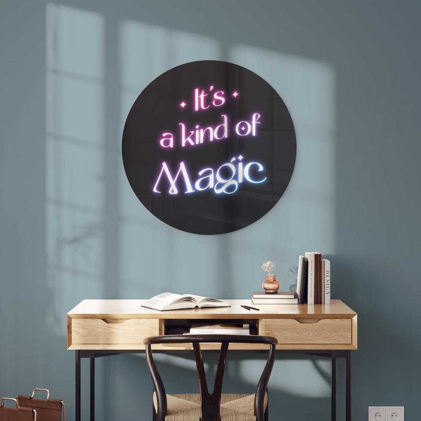 Stampa su vetro Songtext - It's a kind of magic