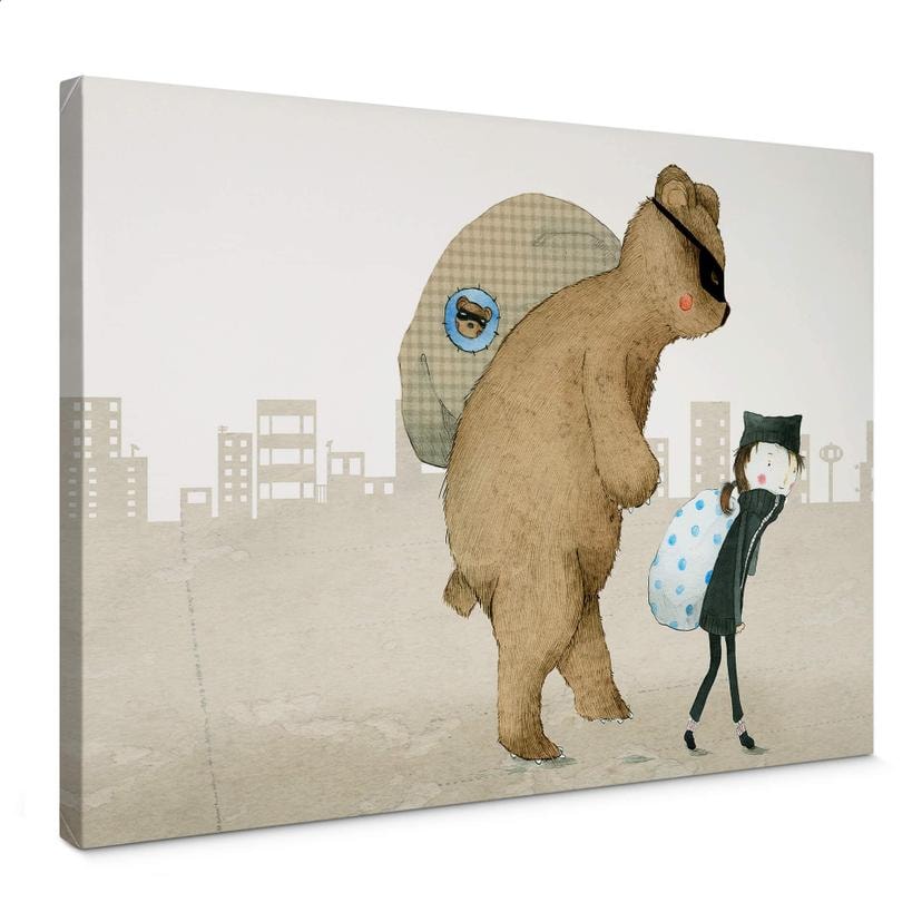 Tableau sur toile Loske - Voleur