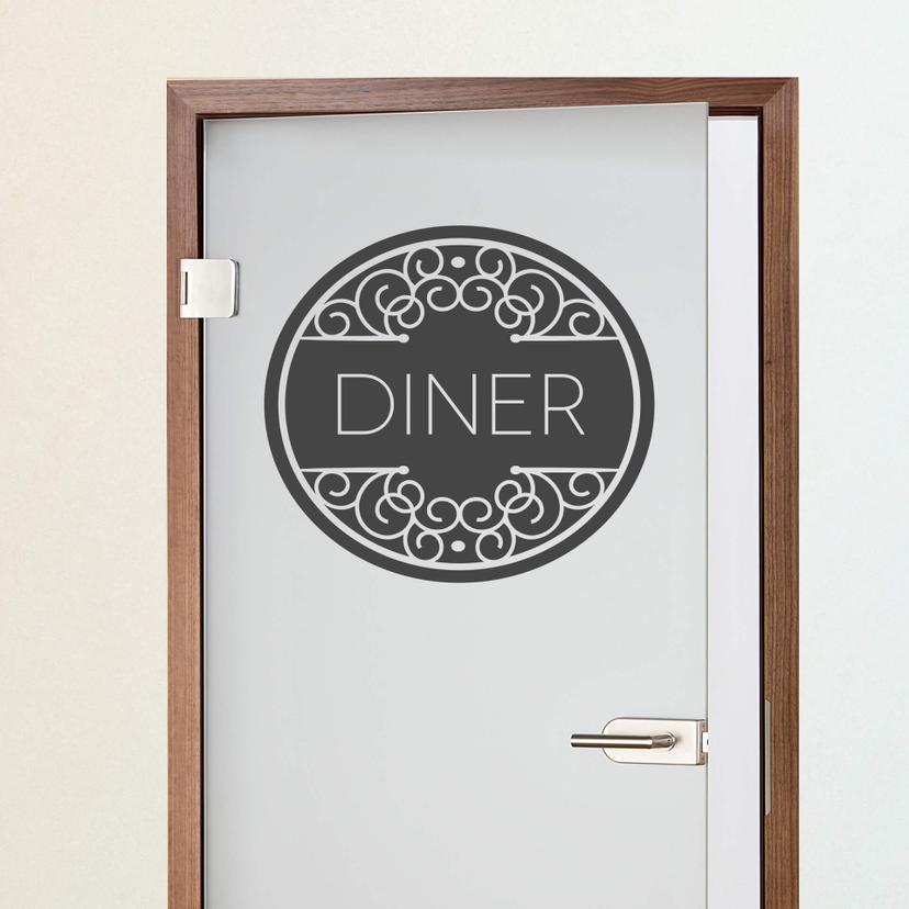 Wallsticker -  Diner