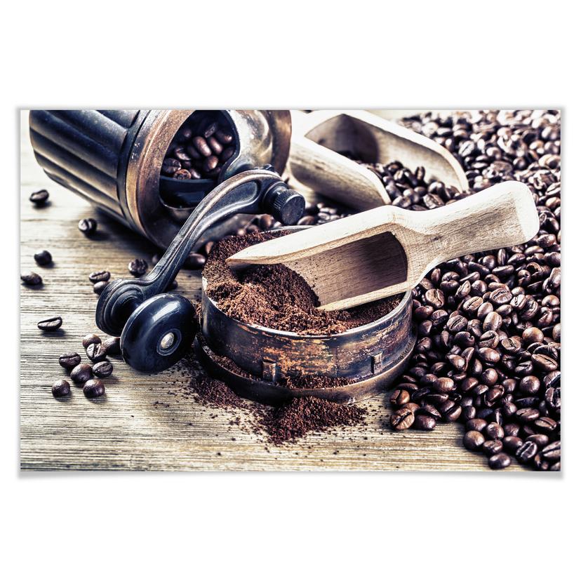 Poster - Odeur de café