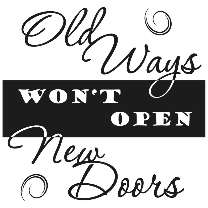 Adesivo murale - Old ways...