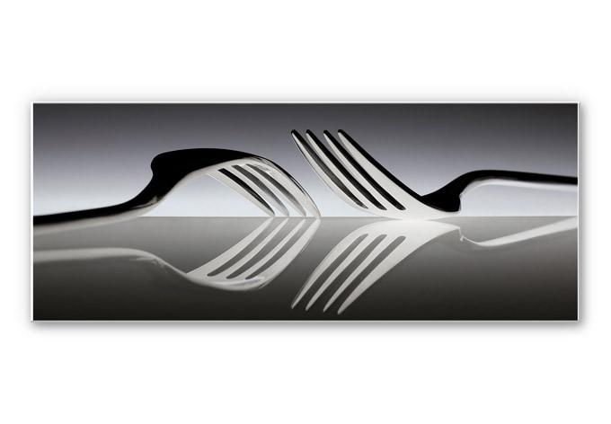 Tableau Forex - De Kogel - Silverware Reflection - Panorama