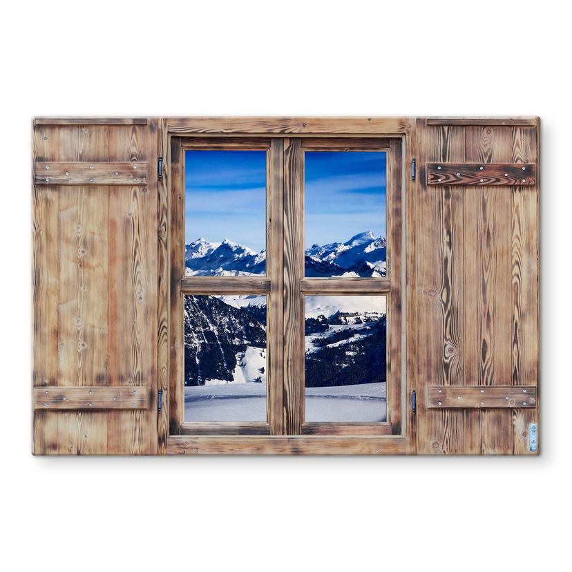 Pannello paraschizzi effetto 3D - Panorama Alpino