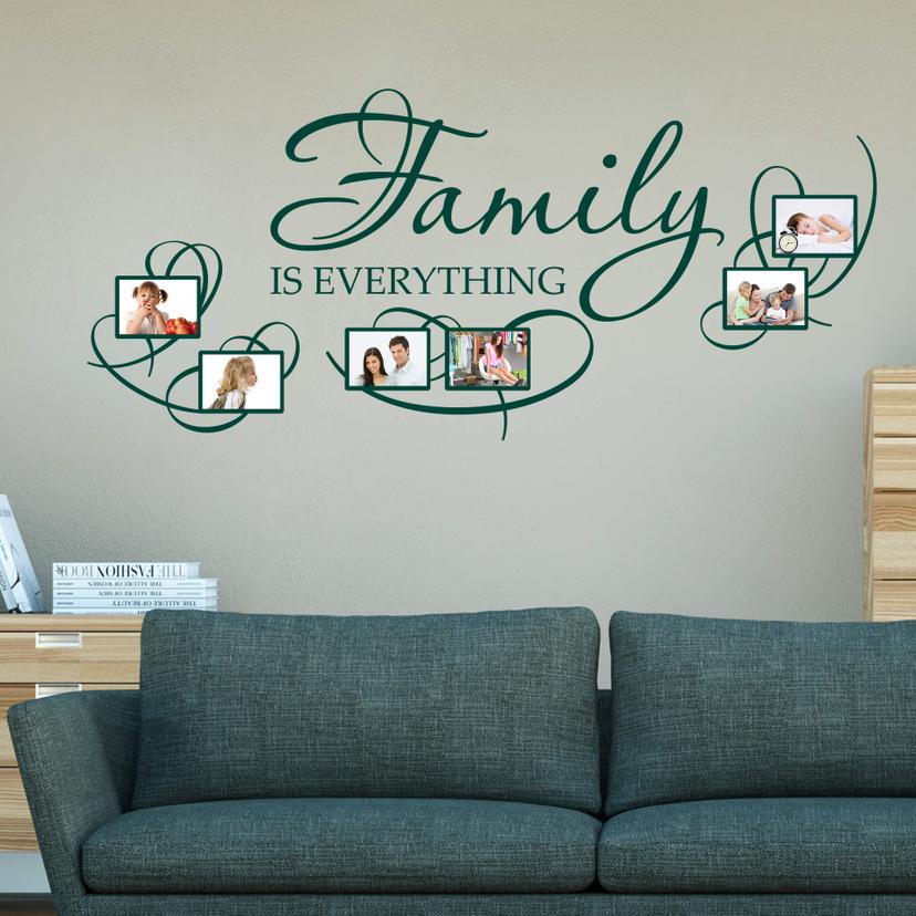 Family is everything + Foto plads
