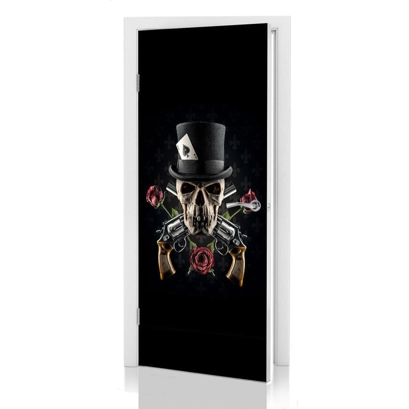 Türdesign Damstén - Guns and Roses 91x200 cm