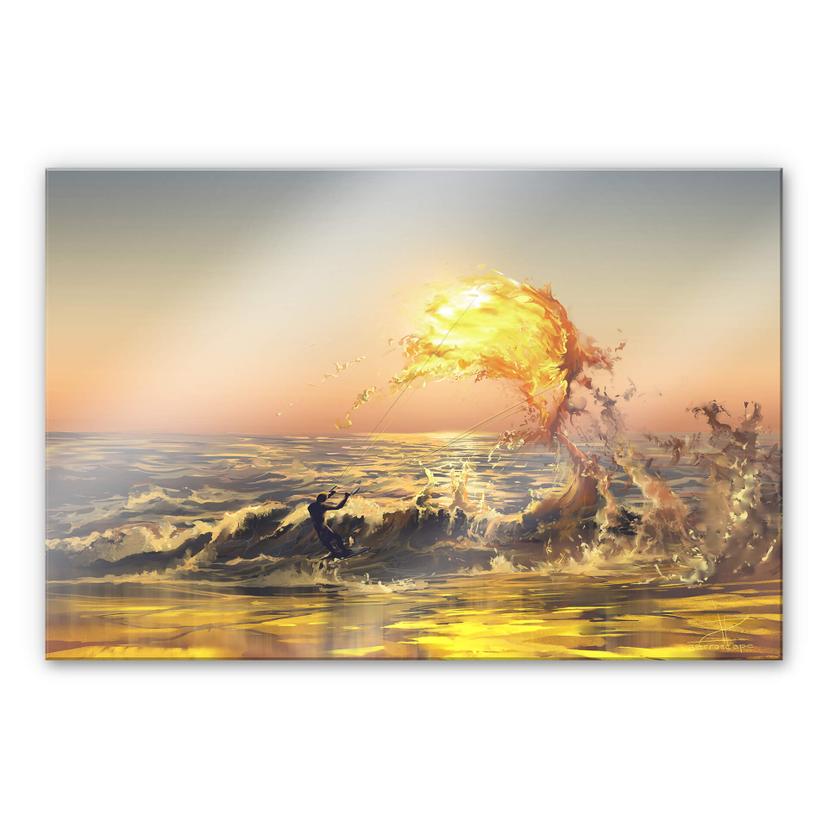 Akrylbillede aerroscape - Fire Surfer