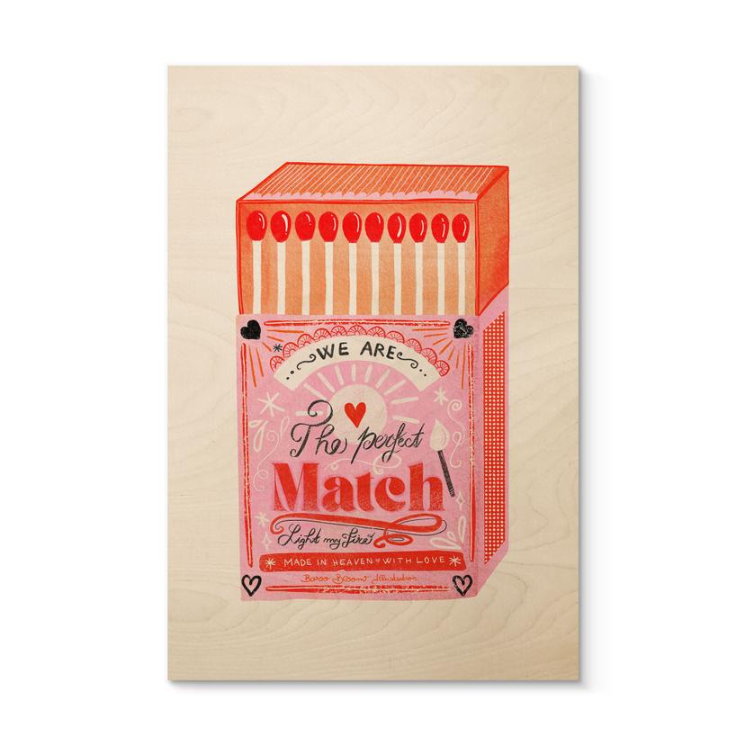 Billede af træ Det perfekte match - Bloom