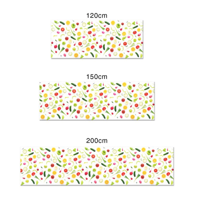 Rivestimento per cucina in Alu-Dibond – Verdure 01