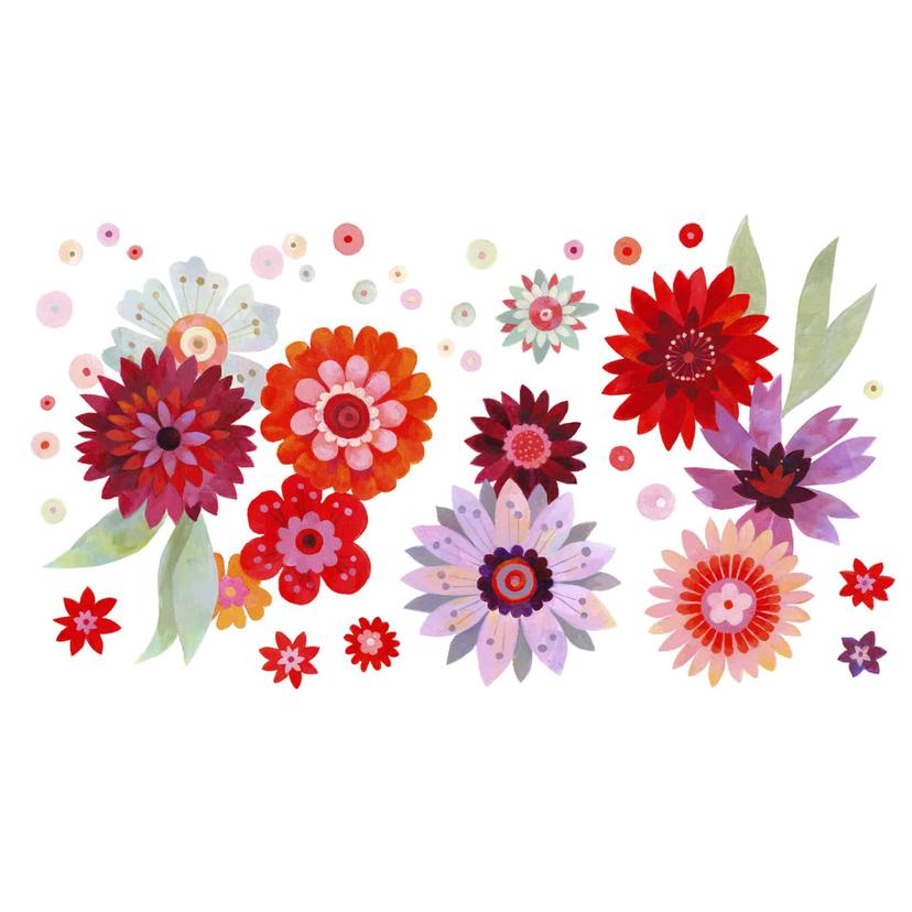 Adesivo murale – Blanz – Fiori