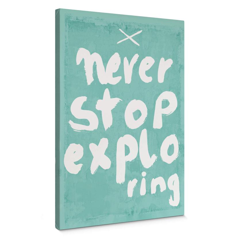 Canvas Treechild - Never Stop Exploring