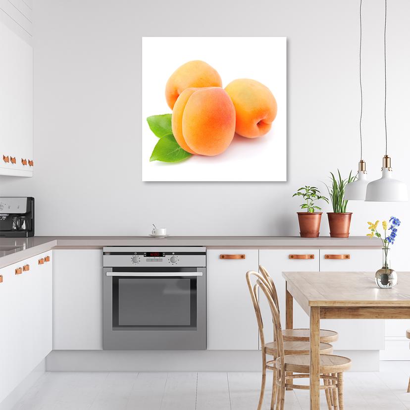 Stampe su tela, frutta albicocca