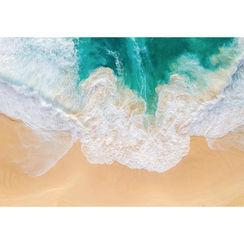 Fototapet Colombo - Buller från havet