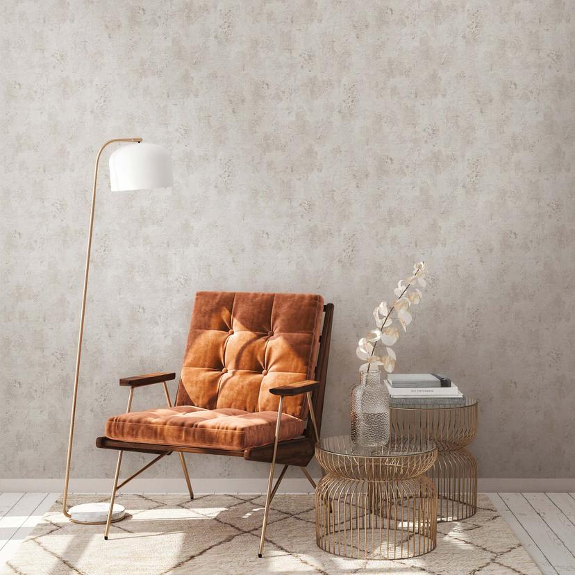 A.S. Création non-woven tapet BOS - sten look beton look lys grå, beige, grå