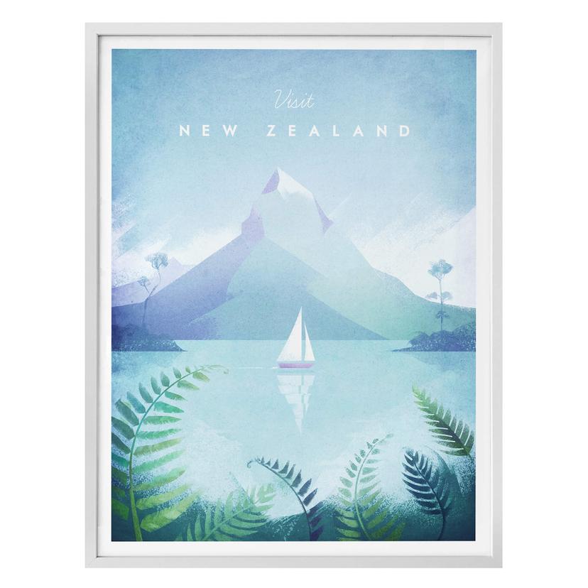 Affiche Rivers - Nouvelle Zélande