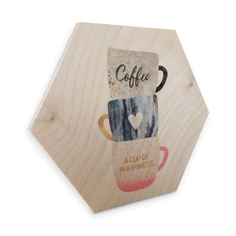 Hexagon Hout Fredriksson - A cup of happiness