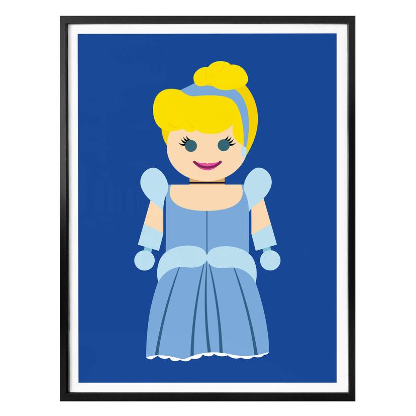 Póster Gomes - Juguete de Cenicienta