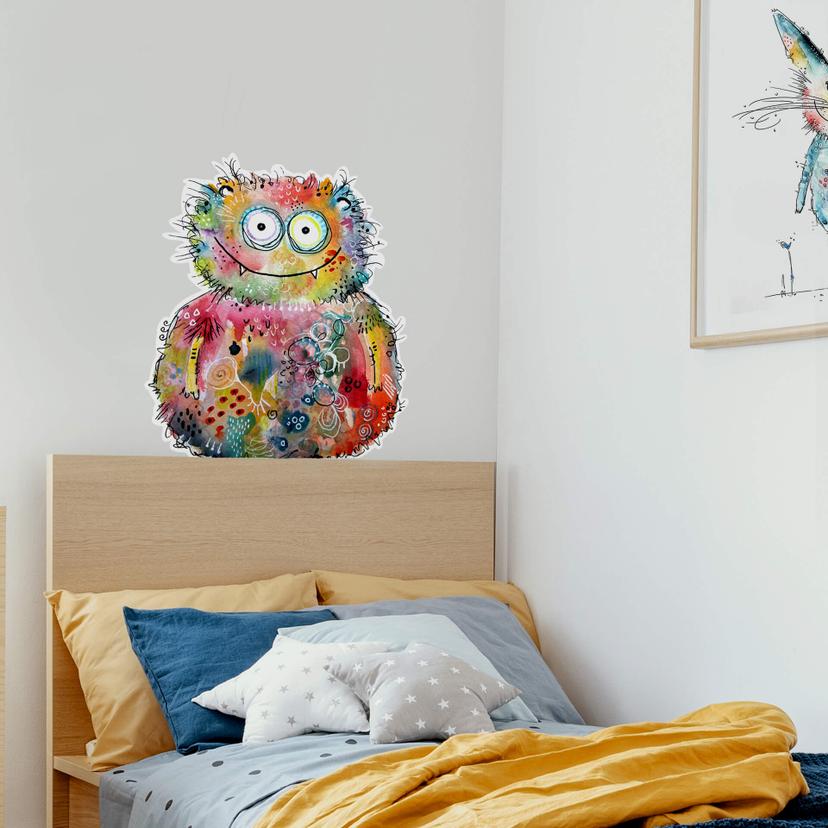 Muursticker Hagenmeyer – Happy Monster