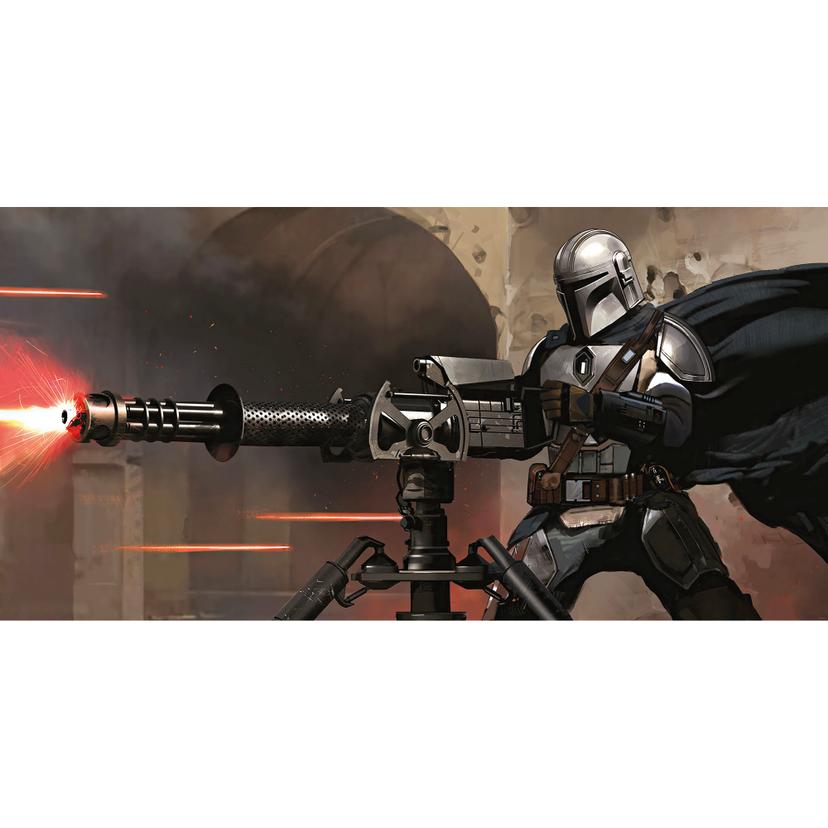 Vlies Fototapete - Star Wars The Mandalorian Blaster - 500 x 250 cm