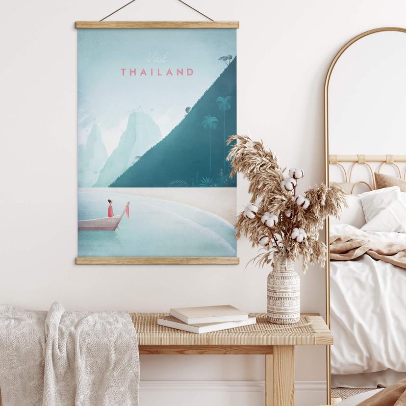 Poster tessile Rivers - Thailand