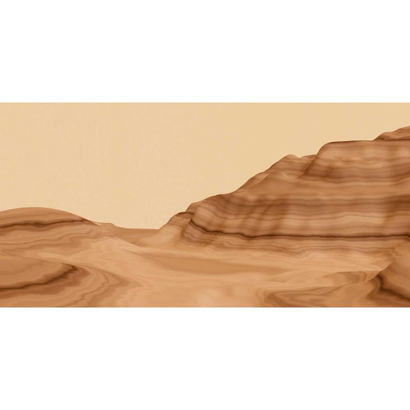 Carta da parati con foto di paesaggi desertici con effetto dune di sabbia - Carta da parati in tessu