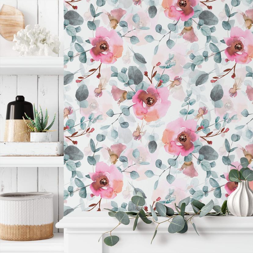 Carta da parati a motivi UN Designs - Foglie