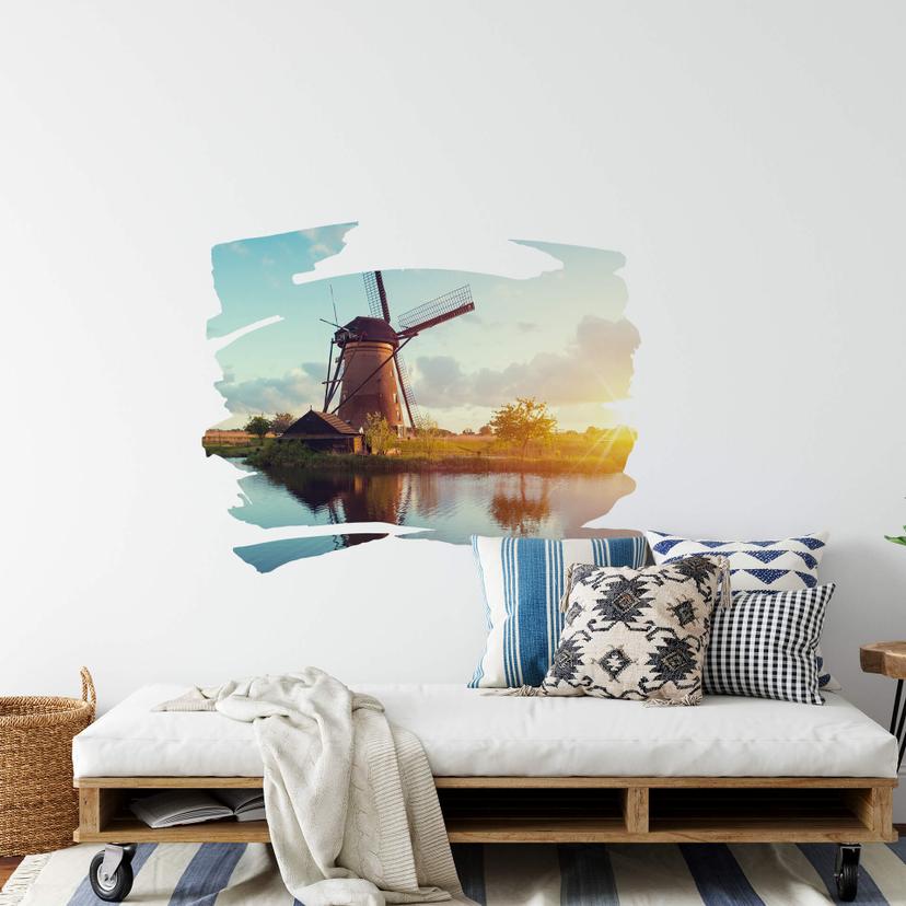Muursticker Typisch Nederland